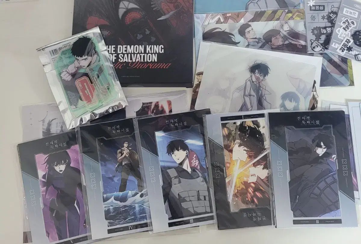 全知的読者の視点からディオラマ グッズ セット