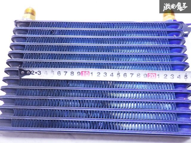 TRUSTオイルクーラー13段 jzx90 ジャンク ☆漏れなし☆ TRUST トラスト GReddy 注文 グレッディ13段 オイル