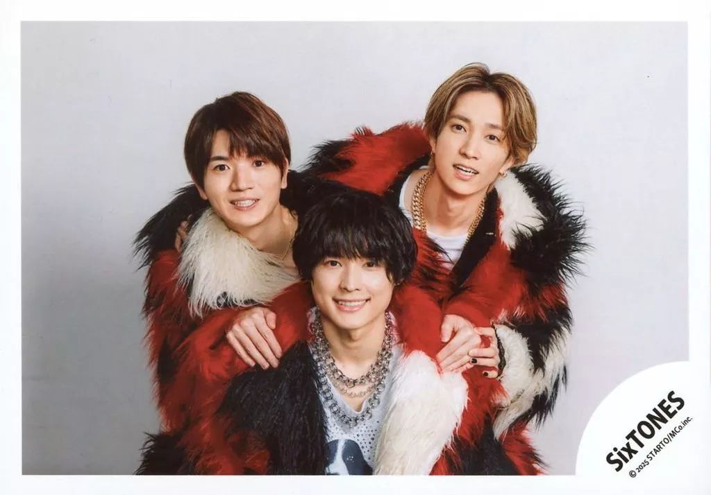 中古】生写真(STARTO) SixTONES/高地優吾・松村北斗・田中樹/横型