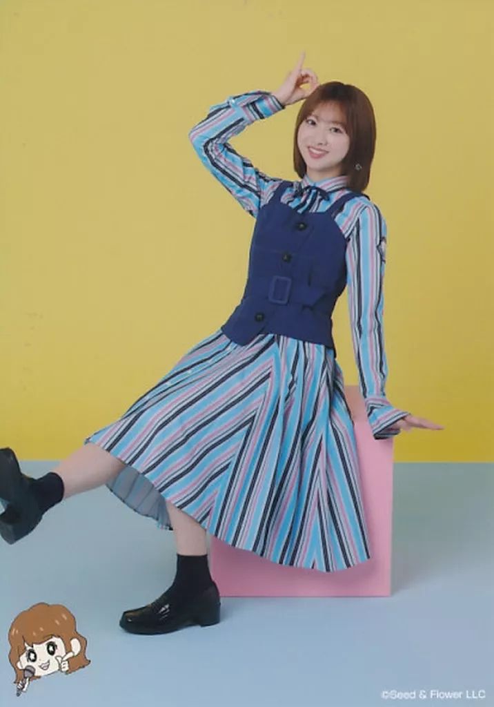 中古】生写真(乃木坂46) 日向坂46/富田鈴花/座り・「キュン」MV衣装