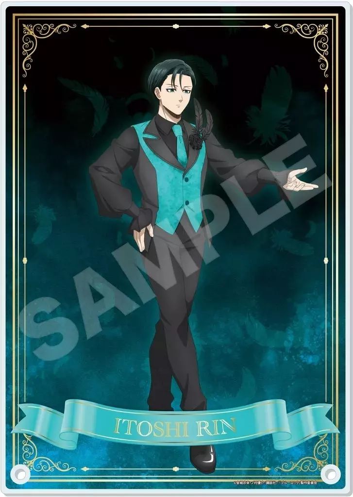 中古】アクリルスタンド・アクリルパネル 糸師凛 ブラックスワン