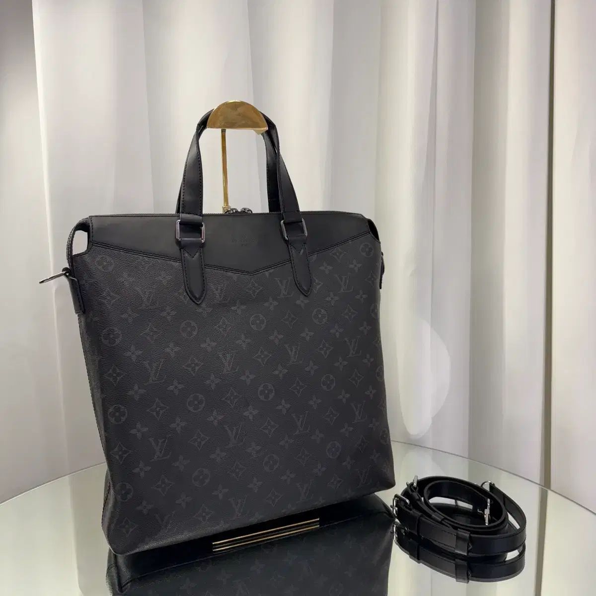 Louis Vuitton ルイヴィトン エクリプス モノグラム ブリーフケース トートバッグ