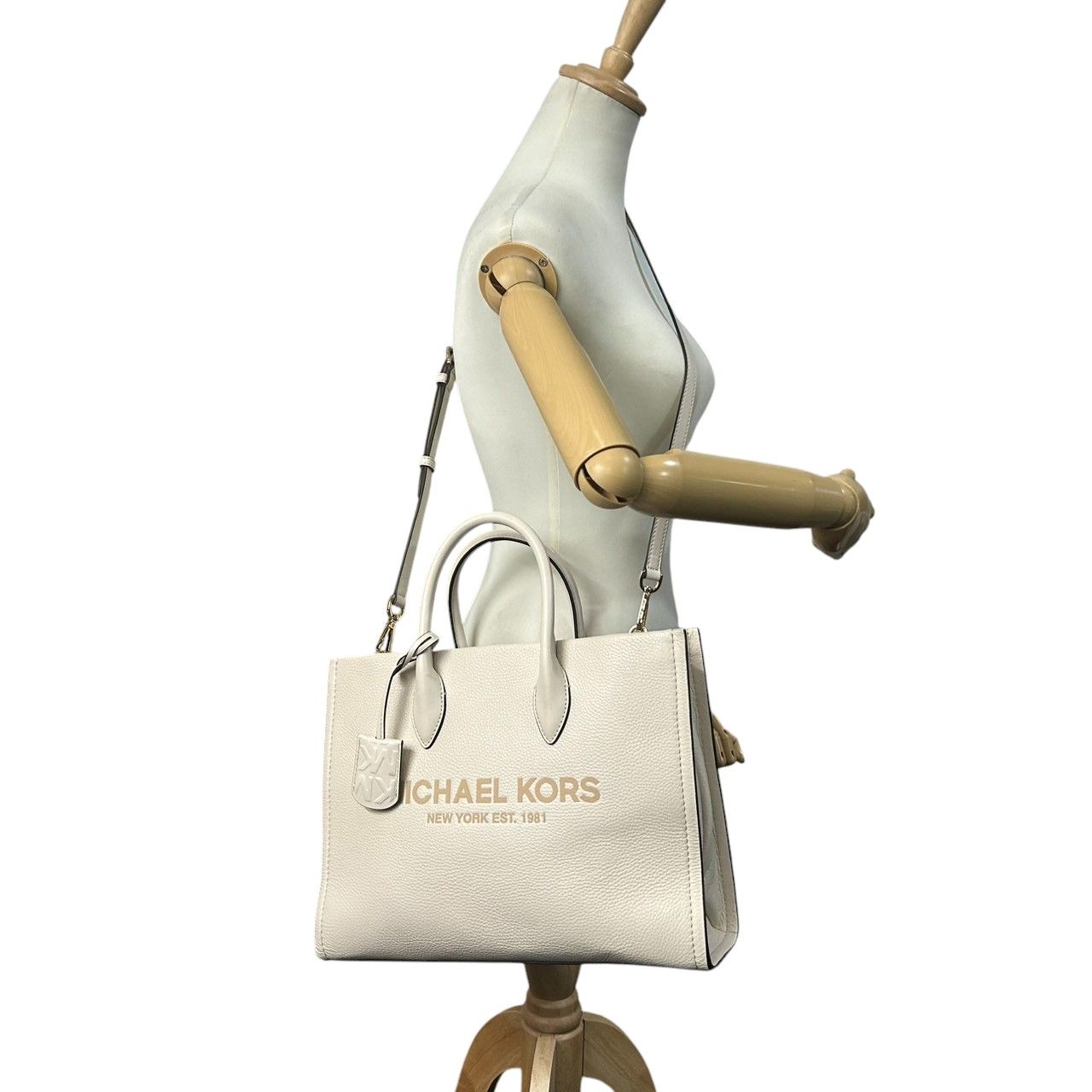 美品】マイケルコース 2WAY トートバッグ ショルダーバッグ レザー