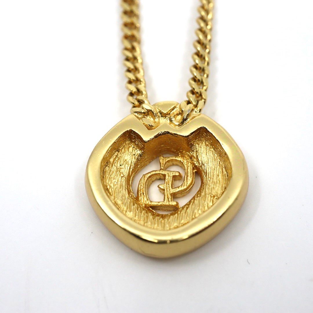 美品】Christian Dior クリスチャンディオール ラインストーン CDロゴ