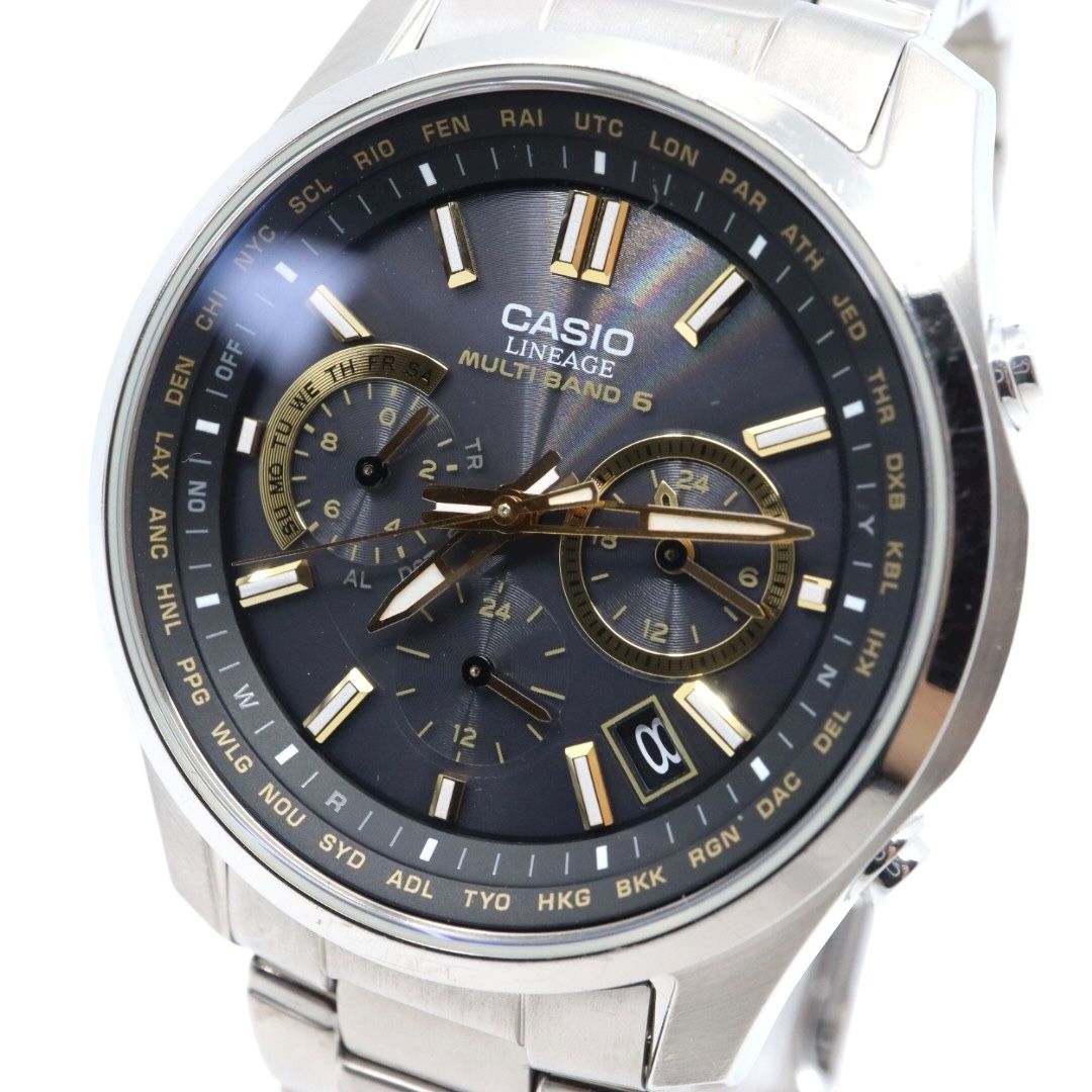 美品/稼働品】カシオ リニエージ 腕時計 LIW-M610TDS 電波ソーラー