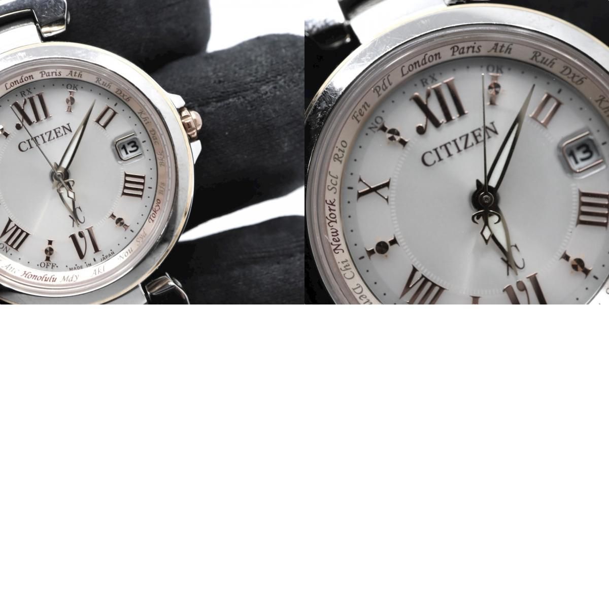 CITIZEN シチズン xC クロスシー エコドライブ 電波時計 腕時計