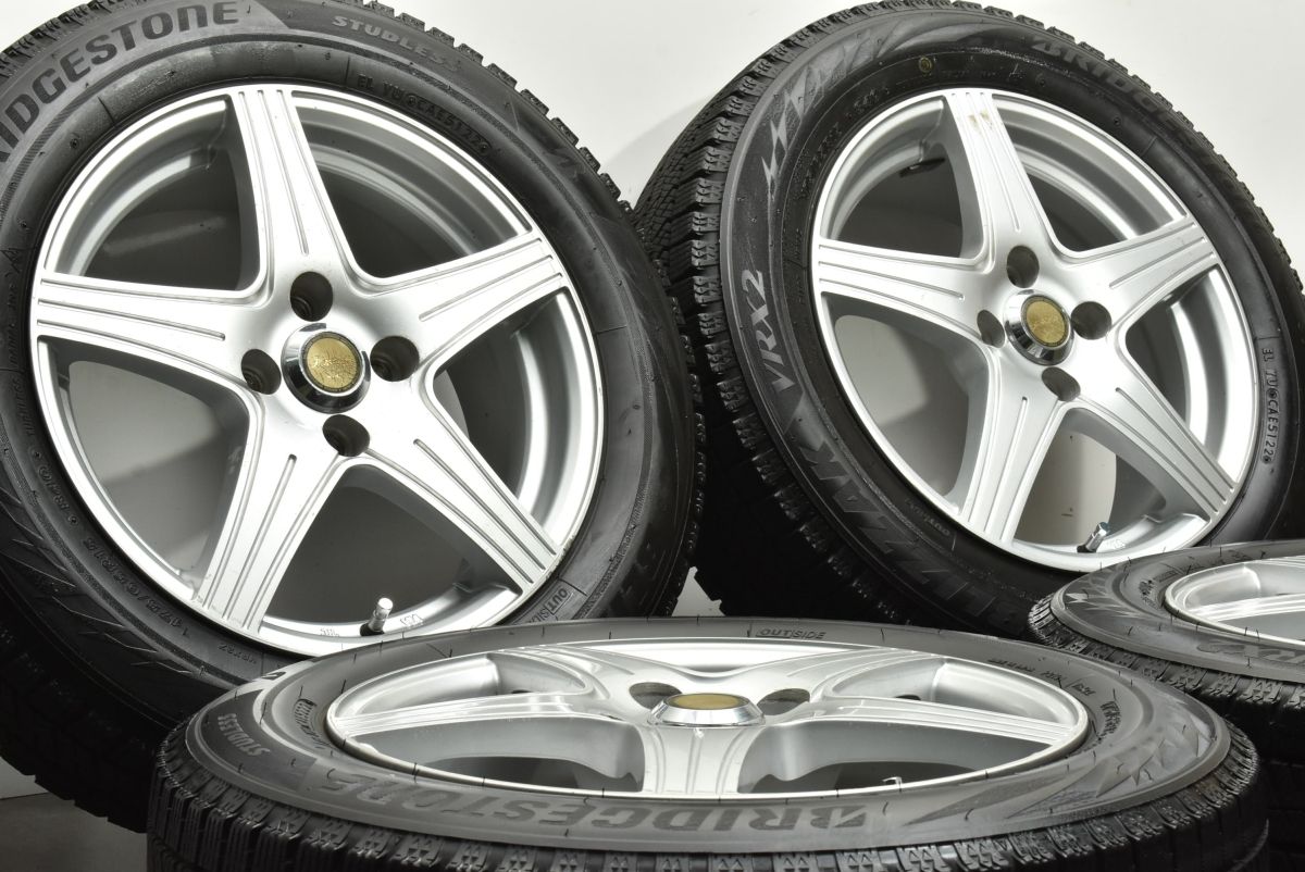 ヴィッツ フィットなどに 】JOKER 15in 6J +45 PCD100 ブリヂストン