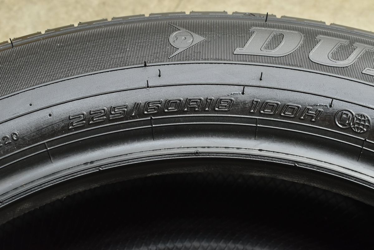  新車外し品 ダンロップ グラントレック PT 30 225 60 R 18 4本セット NX ハリアー RAV 4 エクストレイル レガシィアウトバック 交換用 18インチ サマータイヤ ノーマルタイヤ