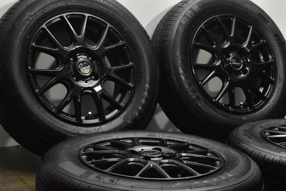 超バリ溝 ヴェルザンディ 15 in 5 J 43 PCD 100 ZEETEX ZT 1000 175 80 R ハスラー エブリィ ハイゼット バモス リフトアップ用