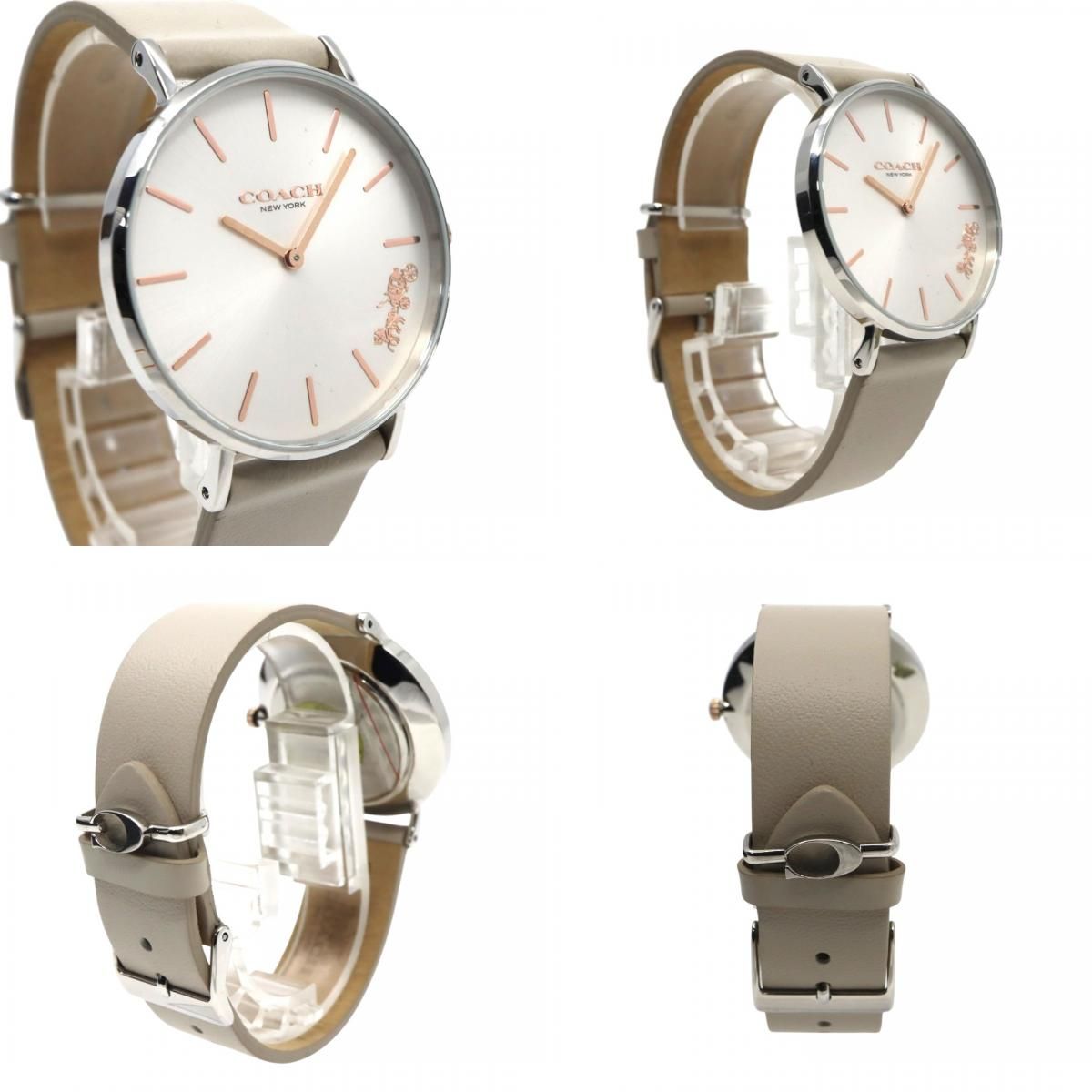 未使用級】コーチ COACH 腕時計 レディース ペリー Perry シルバー