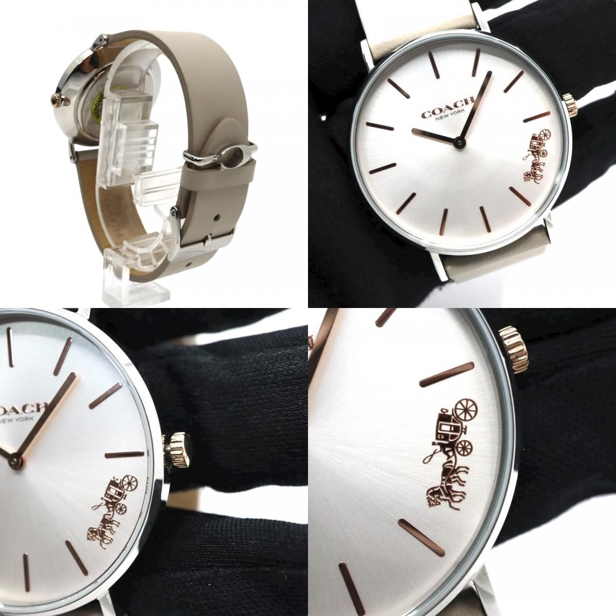 未使用級】コーチ COACH 腕時計 レディース ペリー Perry シルバー