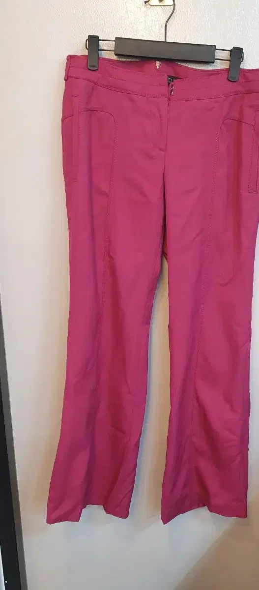 ハンサムタイム ホットピンク レディース ブーツカット ズボン サイズ67 98