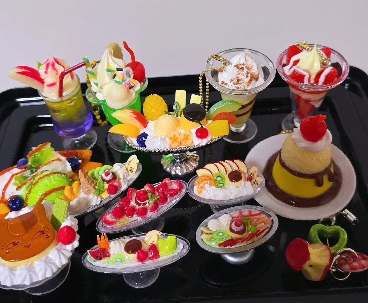 アラモド グリッチモード プリン ガチャ パフェ キーホルダー まとめ