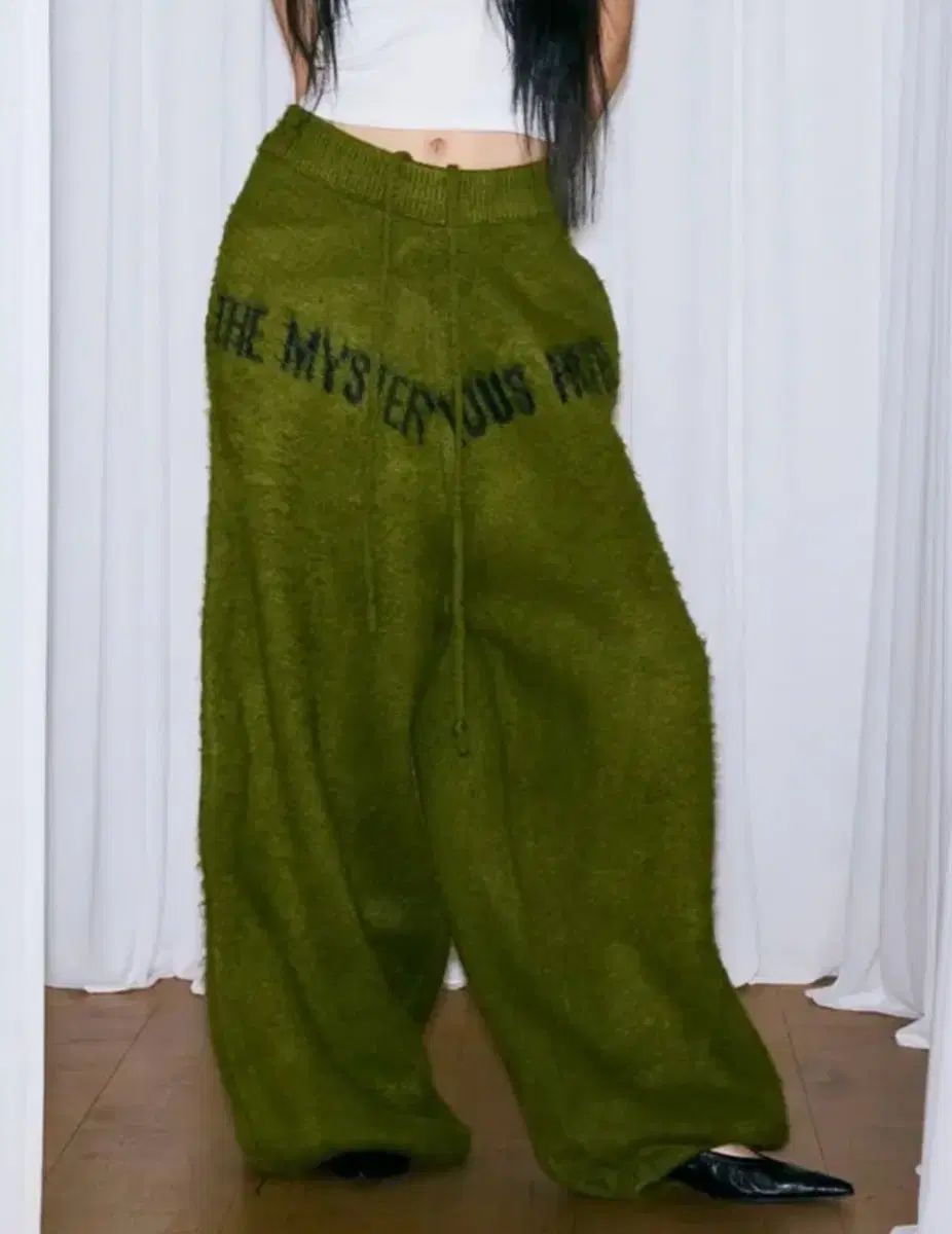 THE MYSTERIOUS HOTEL ザ ミステリアス ホテル リー フレンチテリー パンツ オリーブ