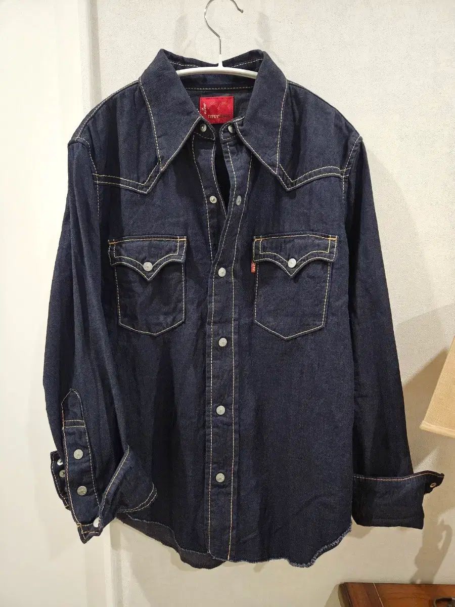 リーバイス タイプ1 type 1 デニム シャツ ユニセックス mサイズ
