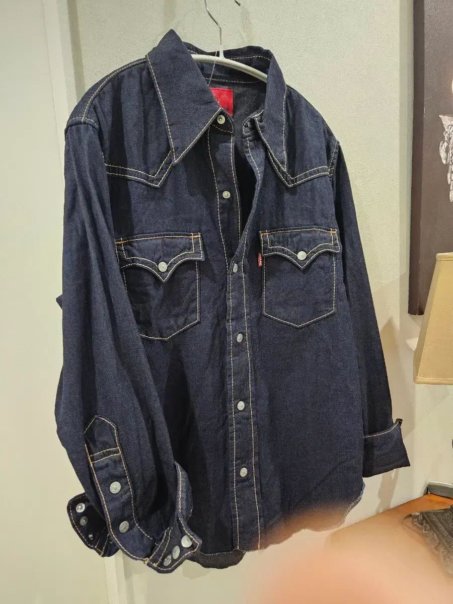 リーバイス タイプ1 type 1 デニム シャツ ユニセックス mサイズ