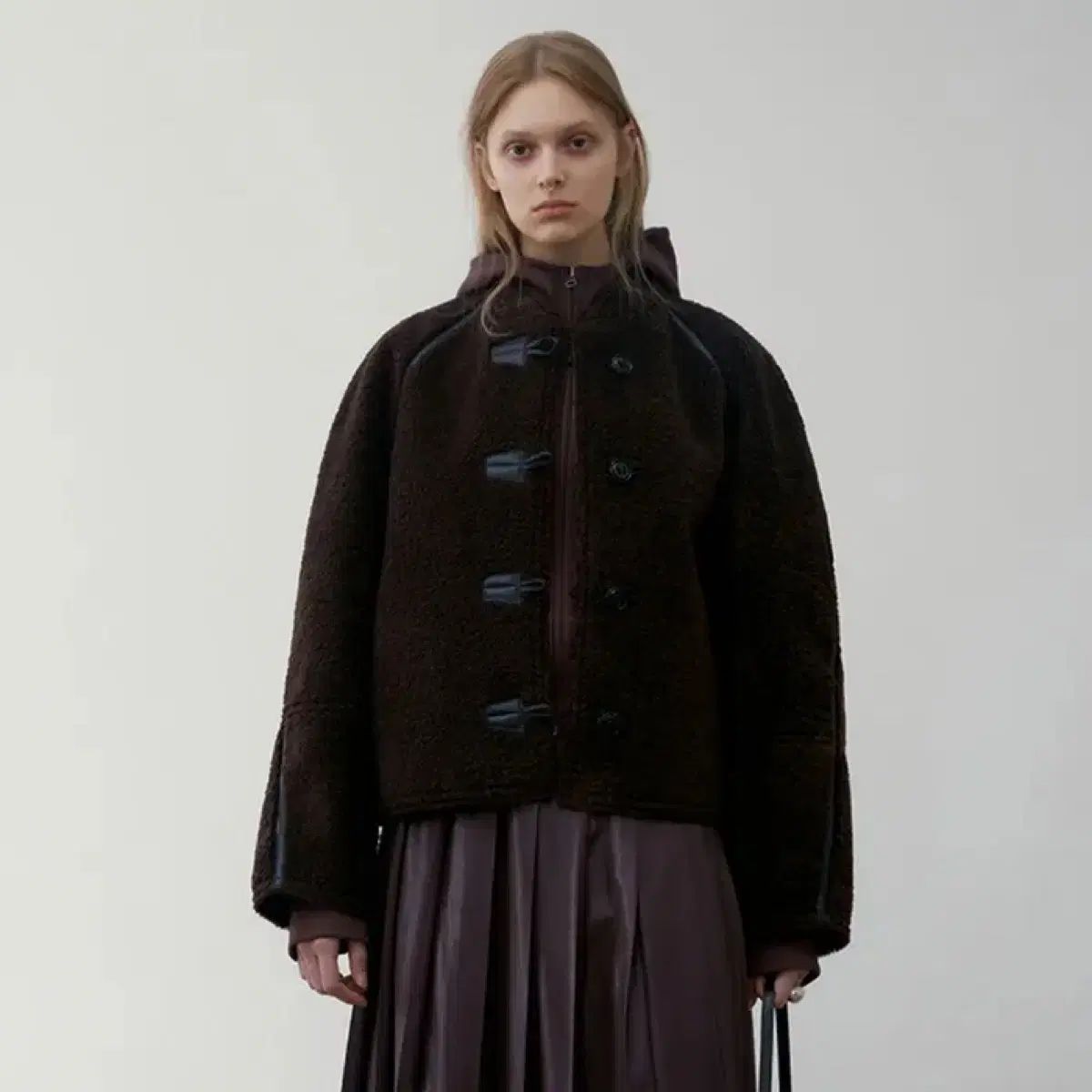 LOW CLASSIC 23 FW リバーシブル コート ブラウン