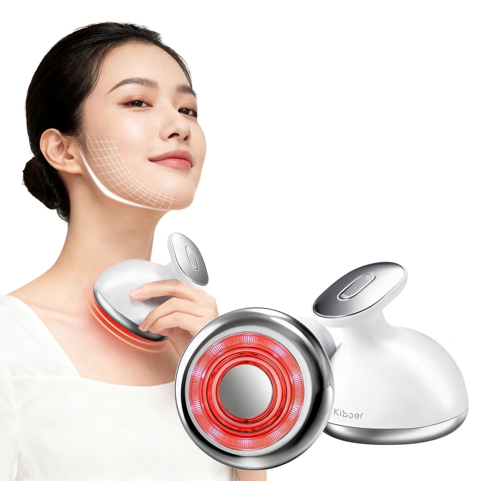 美顔器 RF美顔器 トータルケア フェイス ボディ 太もも 超音波 RF EMS