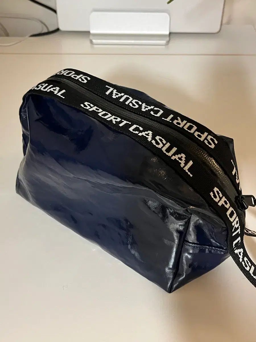 HERITAGE FLOSS ポーチバッグ ネイビー