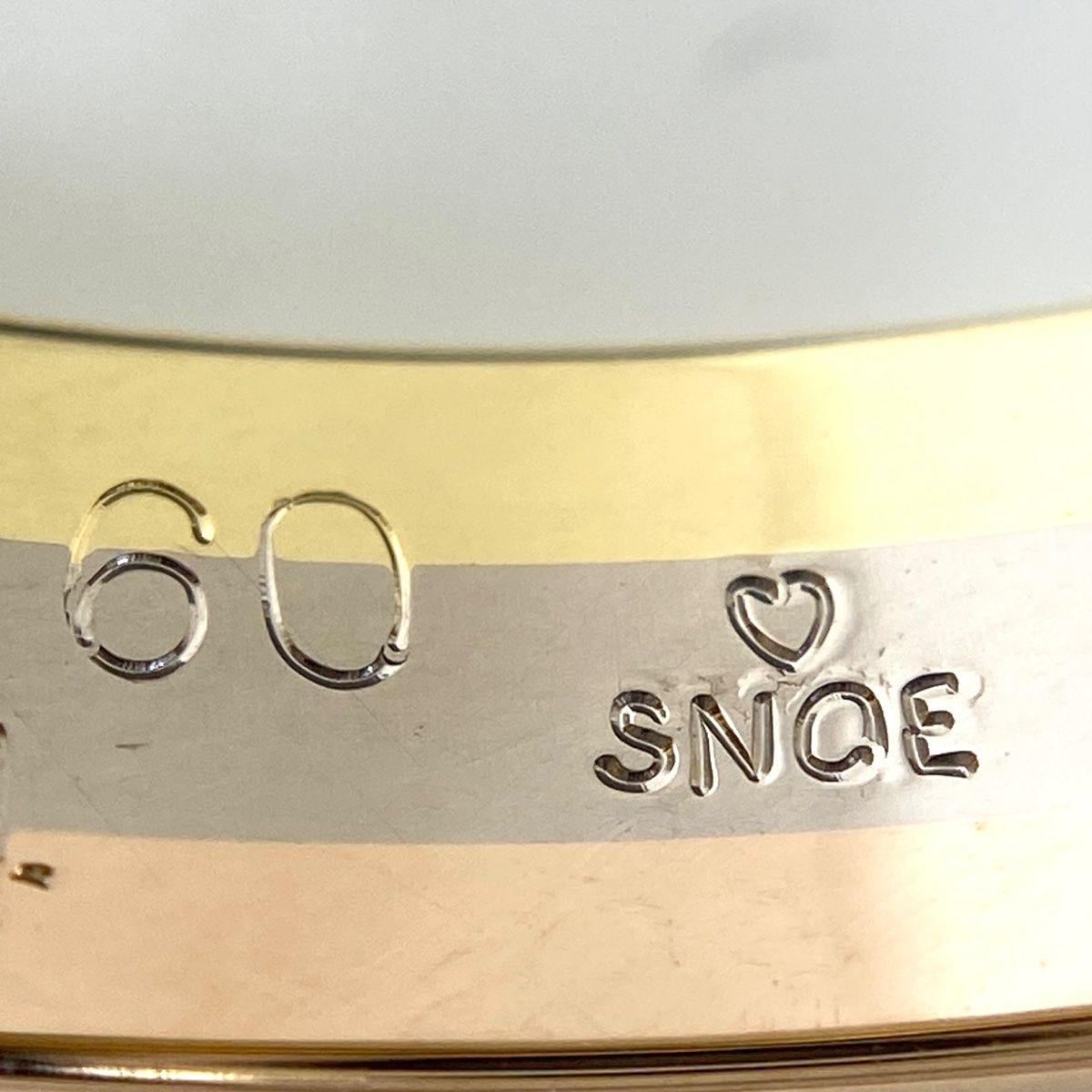  カルティエ CARTIER スリー リング YG イエローゴールド 指輪 19 5号 750 メンズ リング 指輪 アクセサリー