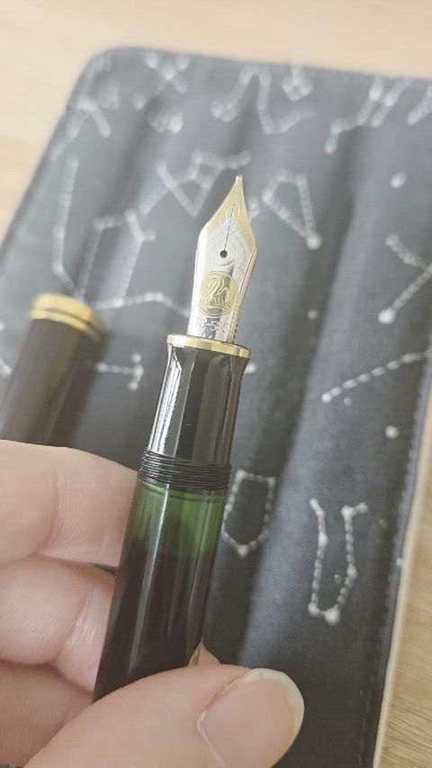 ペリカン M 800 万年筆 14 C ダブルコイン