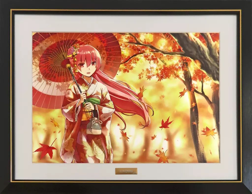 中古】原画イラストボード 付属品付)トニカクカワイイ 超美麗複製原画