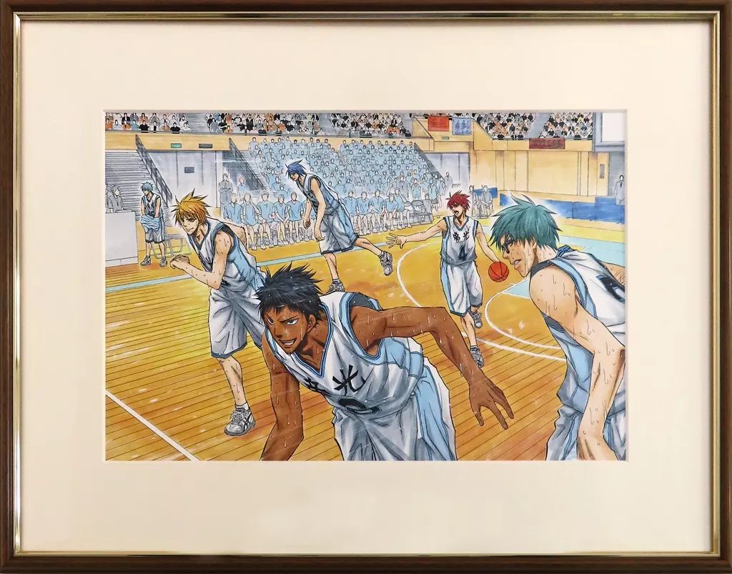 原画イラストボード 黒子のバスケ 15 th ANNIVERSARY EXHIBITION 額装高精細複製原画 帝光中学