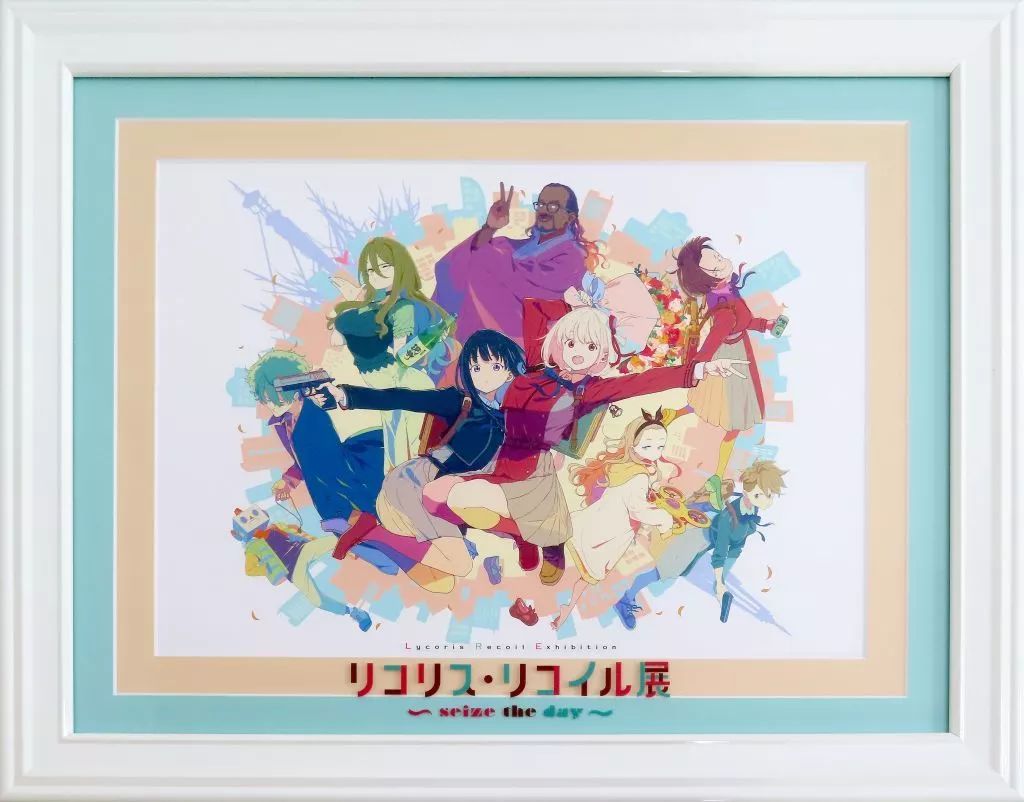 リコリスリコイル キャラファイングラフ 複製原画 アニプレックス 2枚セット A4キャラファイングラフ