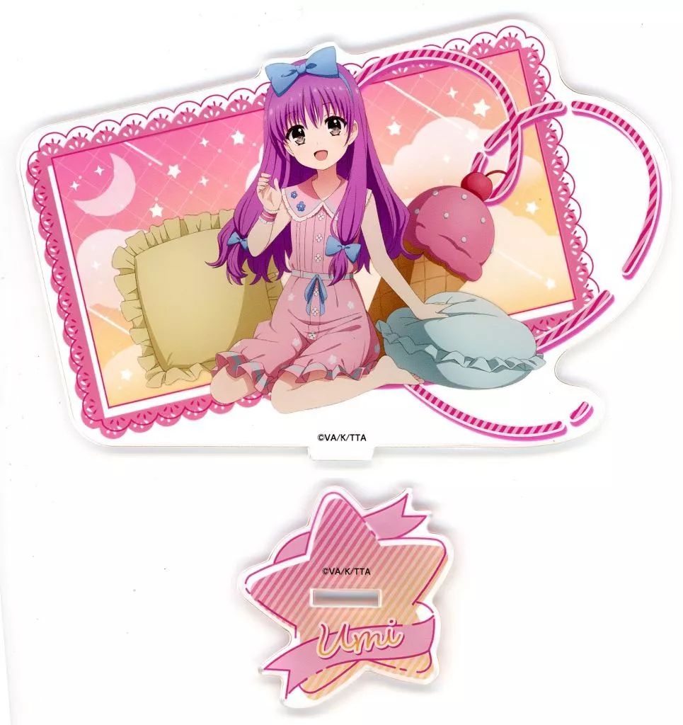 中古】アクリルスタンド・アクリルパネル 加藤うみ アクリルスタンド