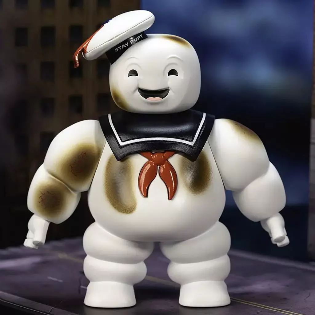 新品】フィギュア マシュマロマン＆ECTO-1 「ゴーストバスターズ