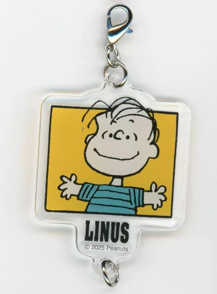 中古】キーホルダー ライナス 「PEANUTS(SNOOPY) 75周年 つながる