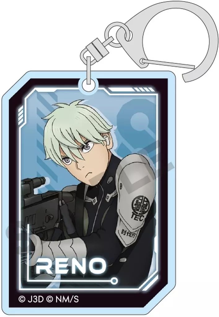 中古】キーホルダー 市川レノ 「怪獣8号 トレーディングアクリル