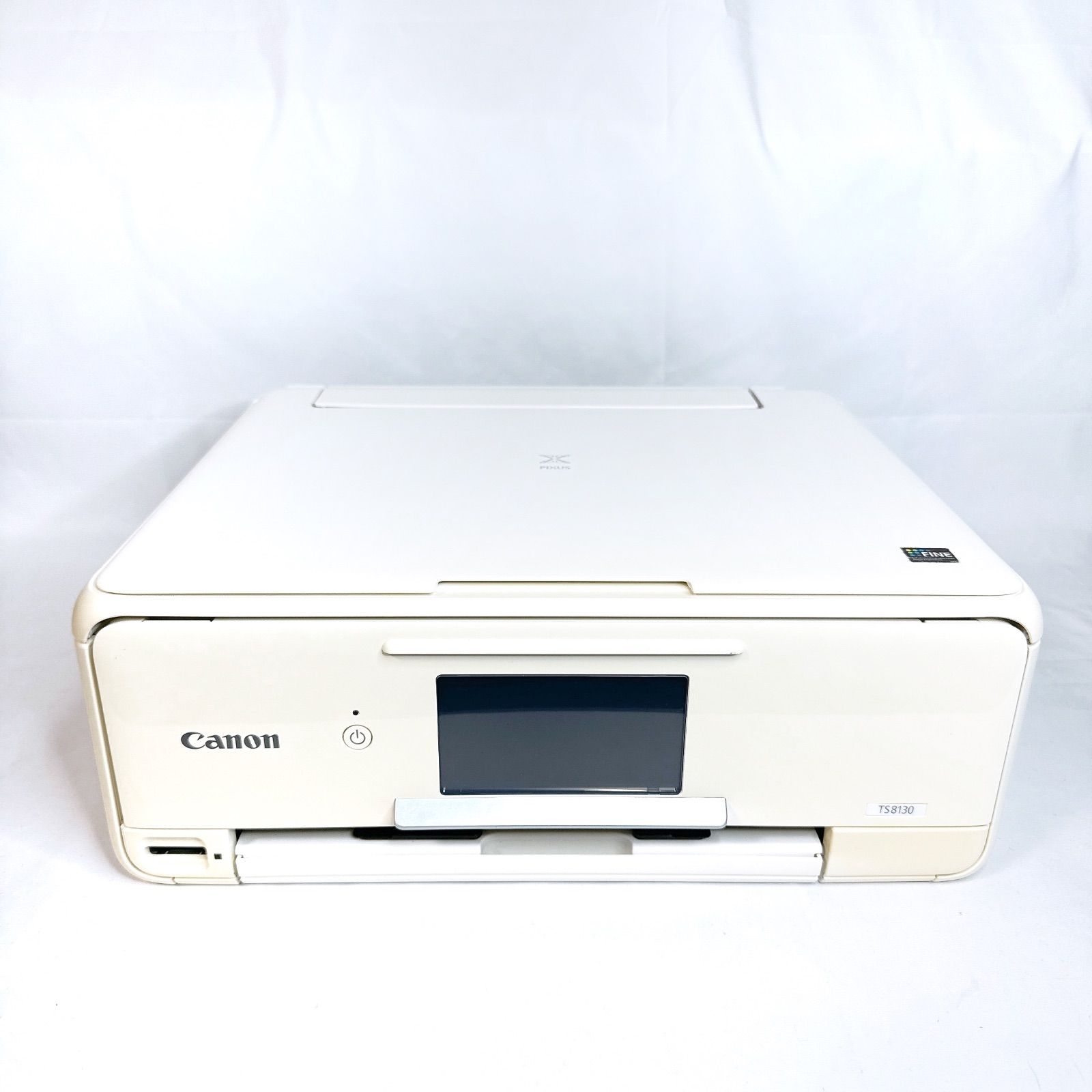 動作品 Canon キャノン TS 8130 インクジェットプリンター ホワイト 白