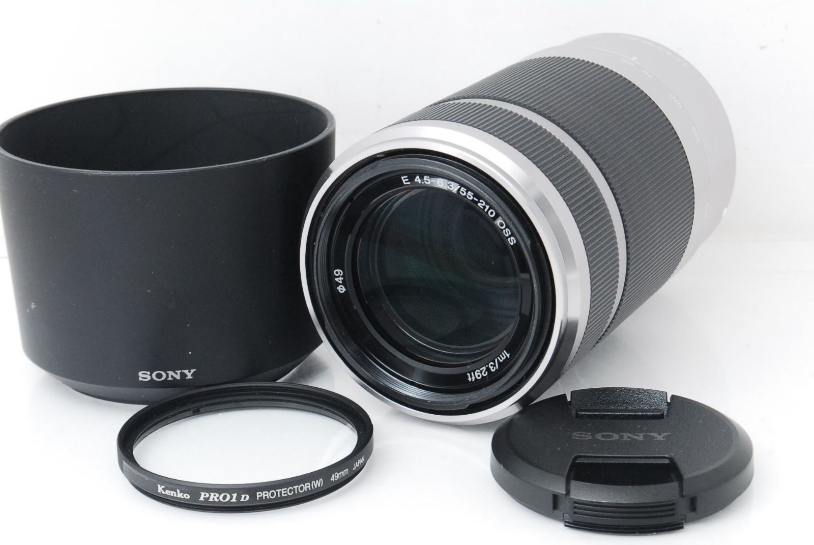 ☆レンズフィルター付き！☆ソニー E 55-210mm OSS シルバー☆ - メルカリ