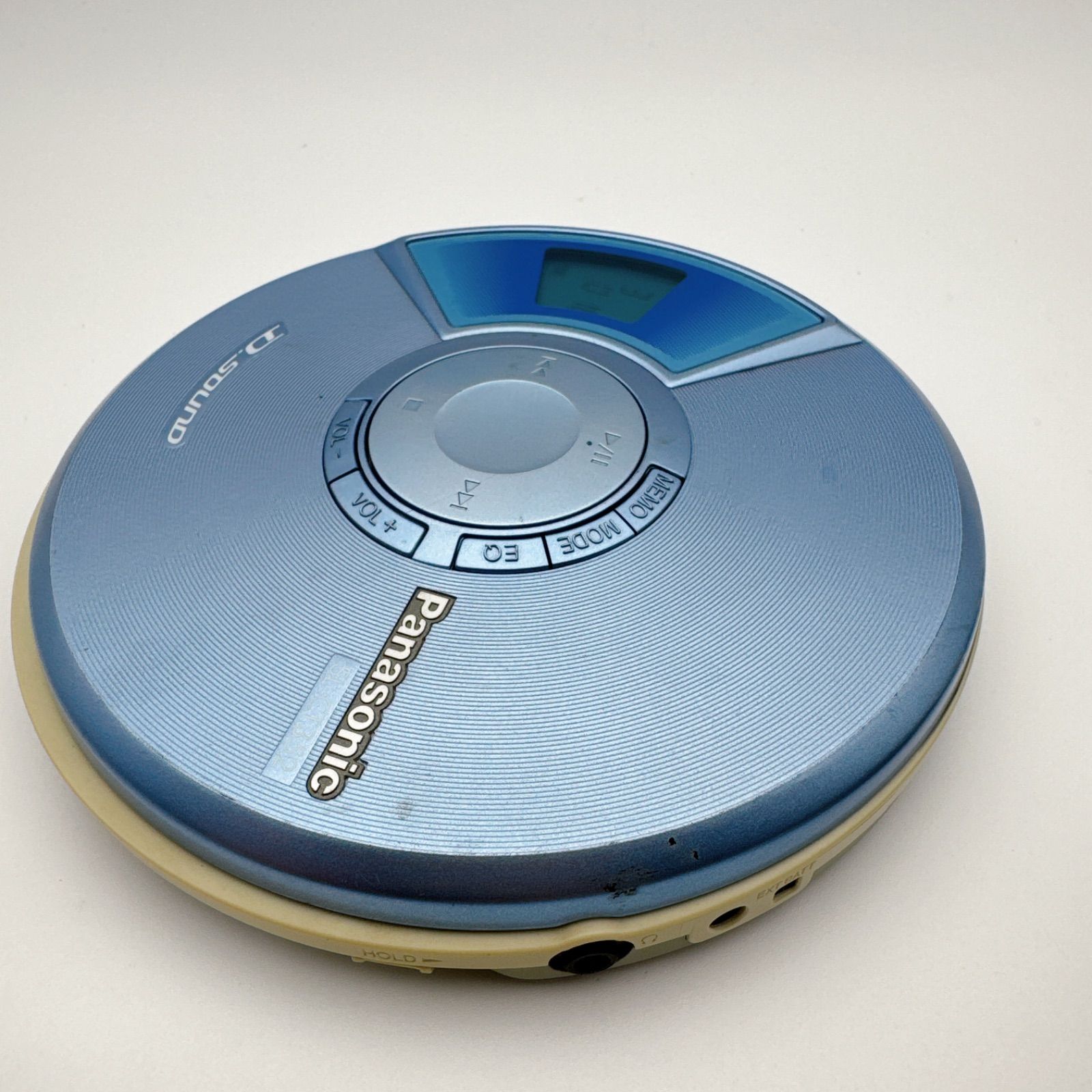 Panasonic ポータブルCDプレーヤー SL-CT352 ブルー 動作確認済み AC