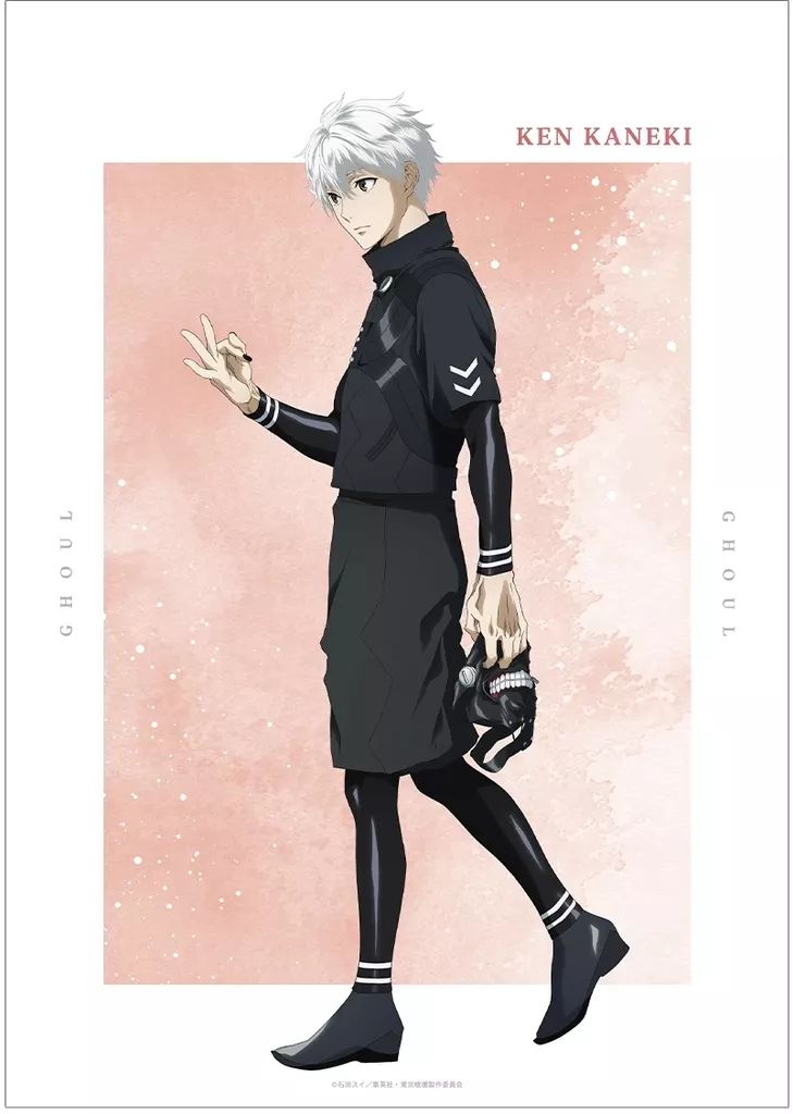 中古】ポスター A3マット加工ポスター 金木研 描き下ろし 歩みver