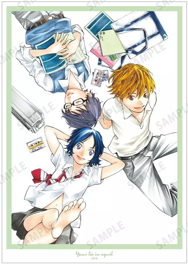 Aniplex+限定 四月は君の嘘 Opening Ending 原画集