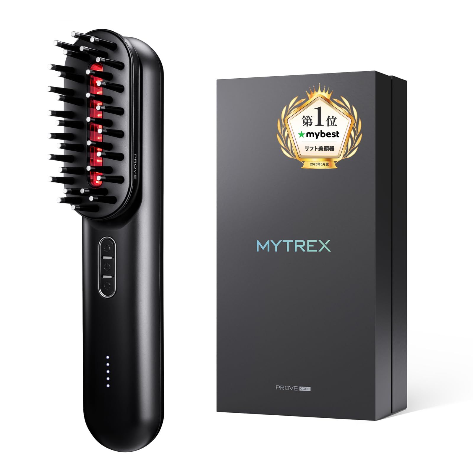 マイベストで受賞 MYTREX マイトレックス PROVE CORE リフトアップ 美顔器 電気 バリブラシ EMS リフトケア 防水 美容 小顔 引き締め 美容家電 頭皮 目元 ギフト プレゼント プルーヴ MT PC 2