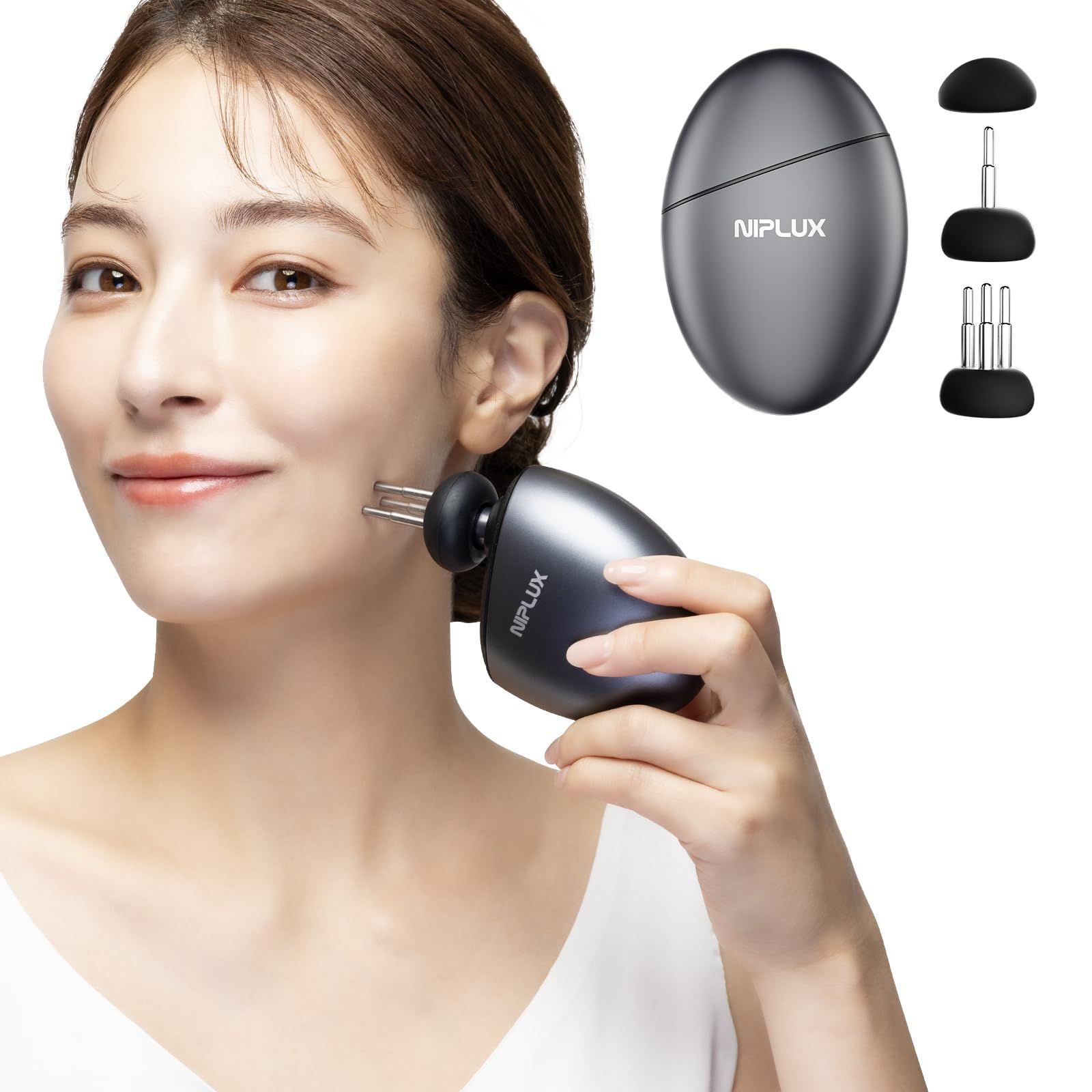 新発売 フェイスポイントガンNIPLUX BEGUN 美顔器 筋膜リリースガン