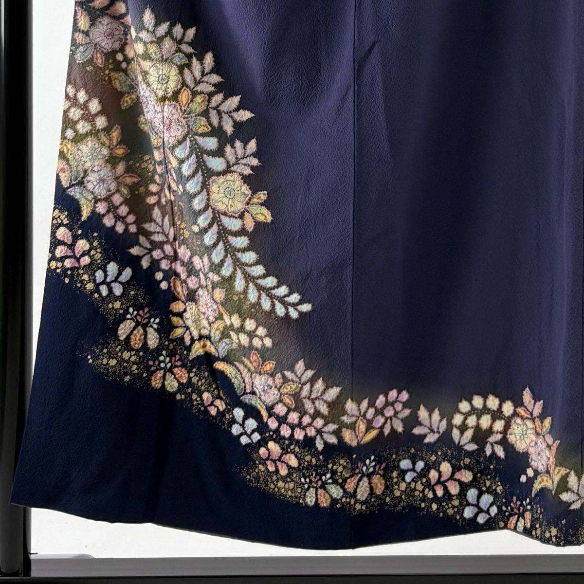 付下げ 身丈151.5cm 裄丈65.5cm M 袷 翠山工房 やまと 落款 辻ヶ花
