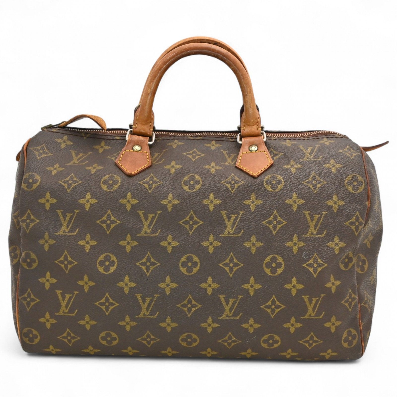 ルイヴィトン モノグラム スピーディ35 ボストンバッグ Bランク lv 4634 kk