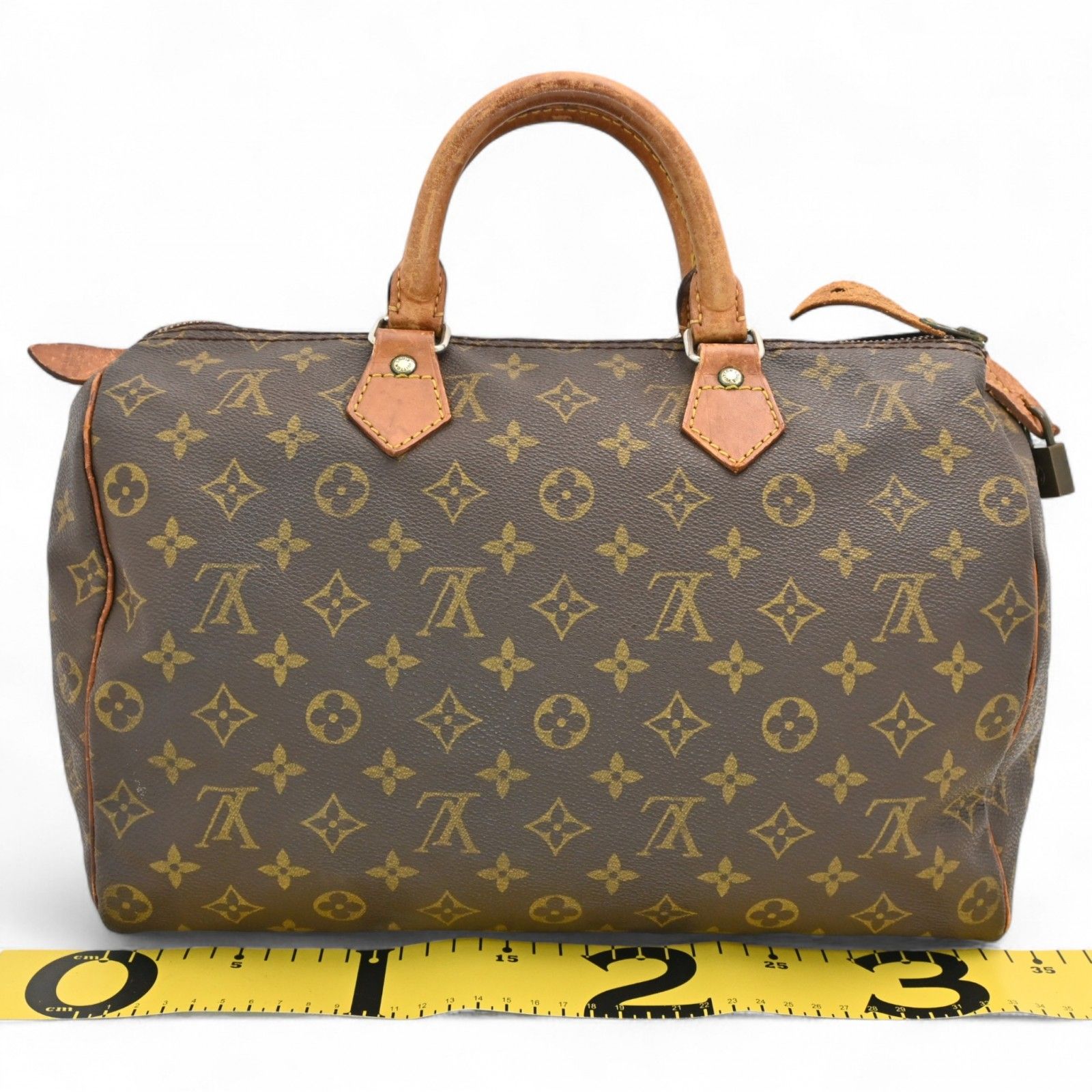 ルイヴィトン モノグラム スピーディ35 ボストンバッグ Bランク lv 4634 kk