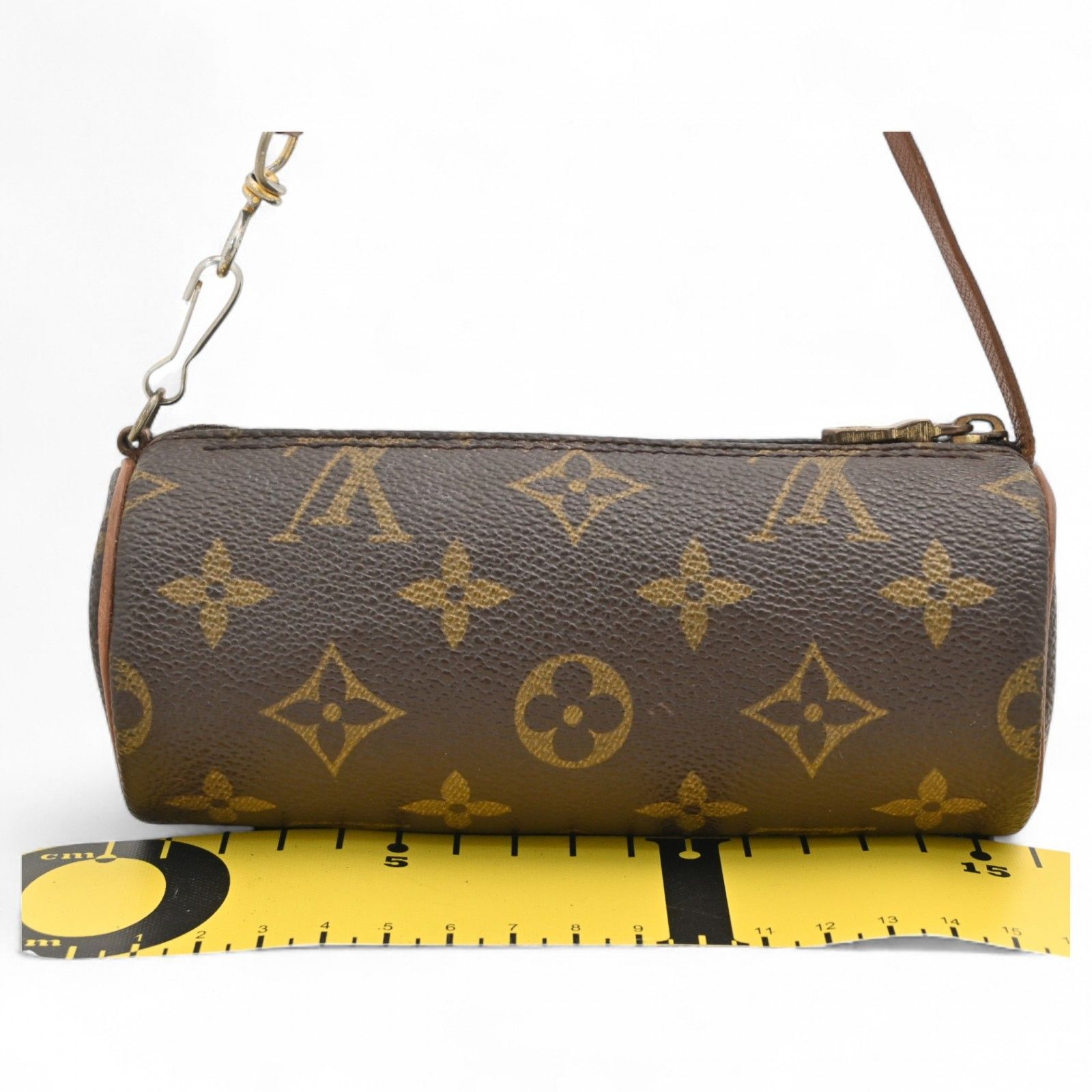 ルイヴィトン モノグラム パピヨンポーチ ハンドバッグ Bランク