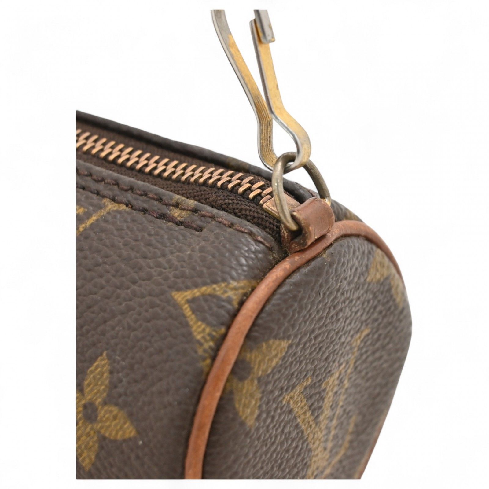 ルイヴィトン モノグラム パピヨンポーチ ハンドバッグ Bランク