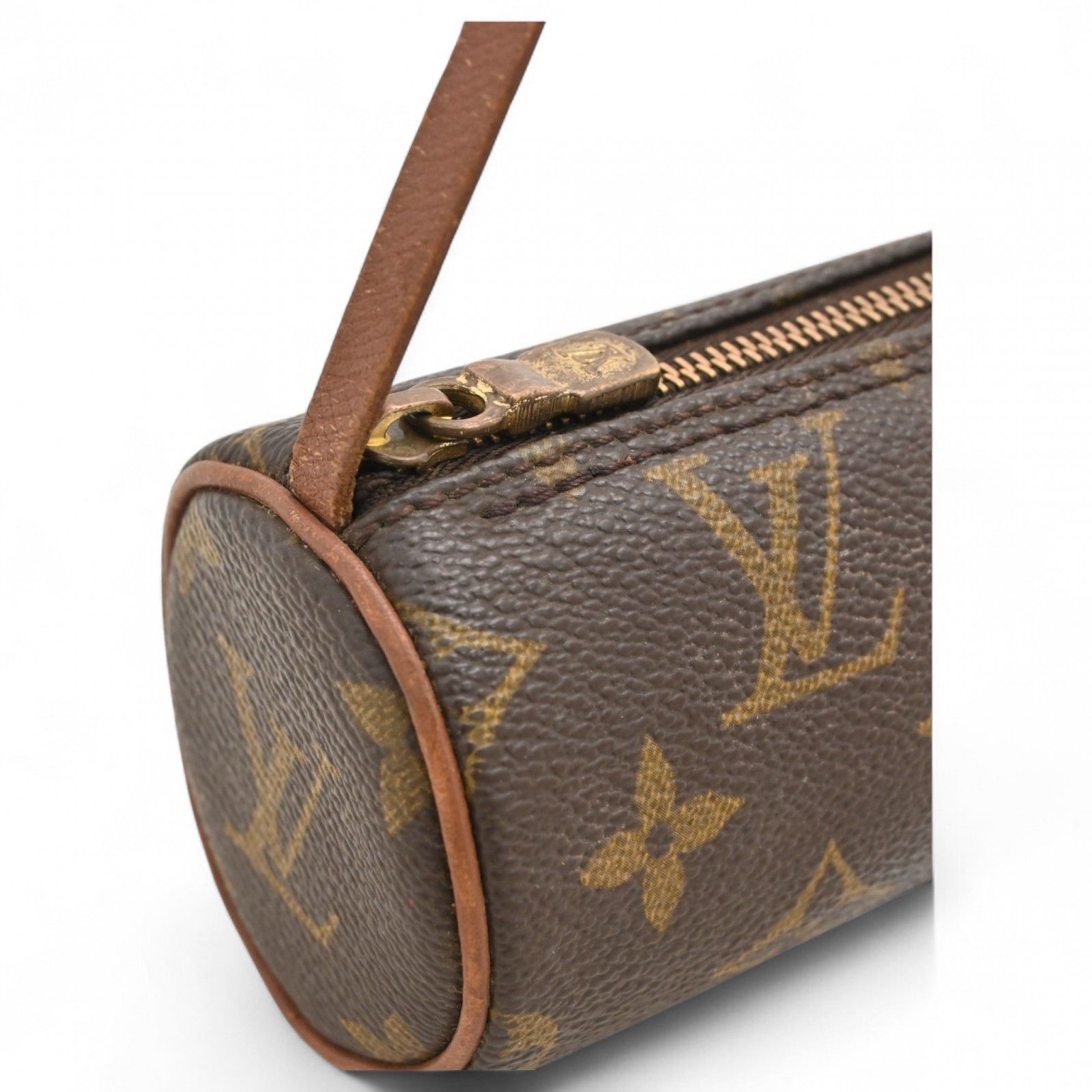 ルイヴィトン モノグラム パピヨンポーチ ハンドバッグ Bランク