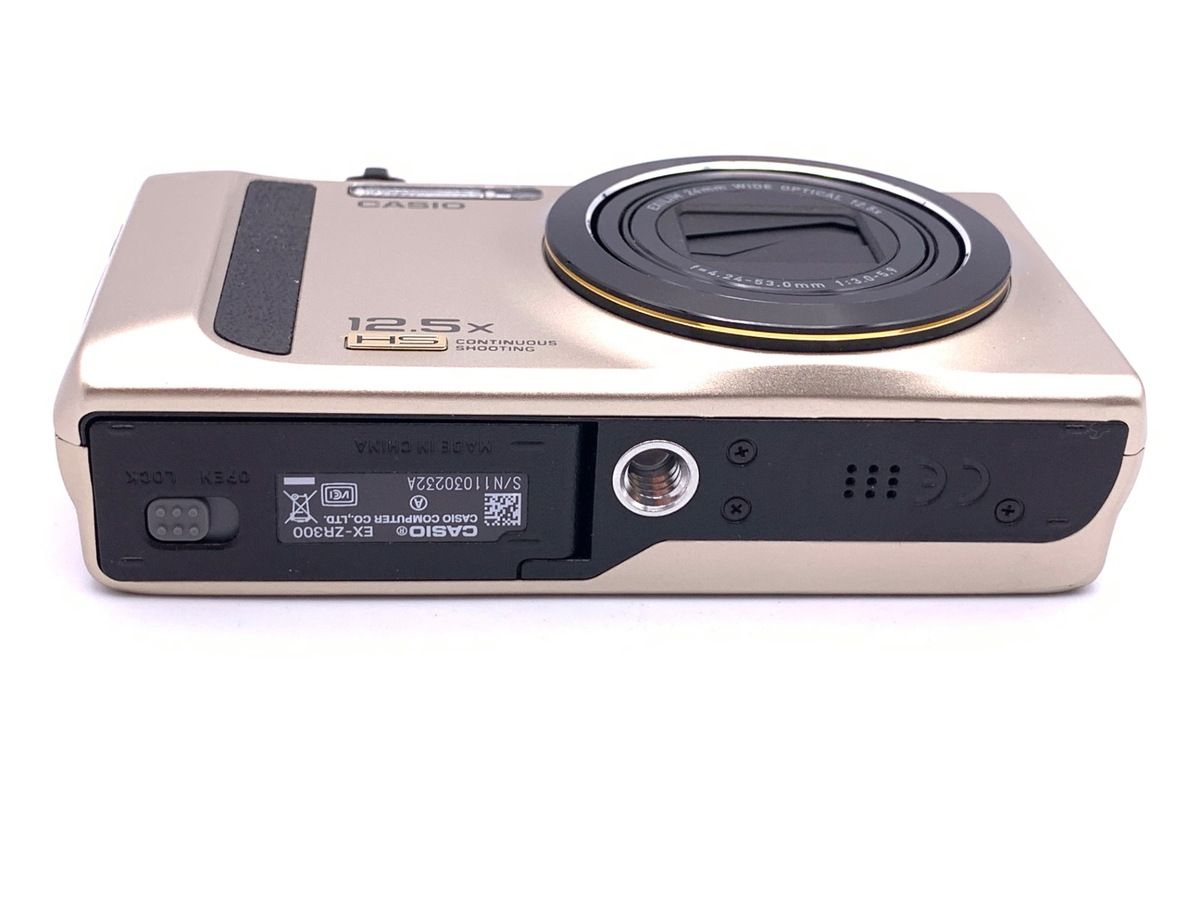 中古】 【並品】 カシオ EXILIM EX-ZR300GD ゴールド - メルカリ