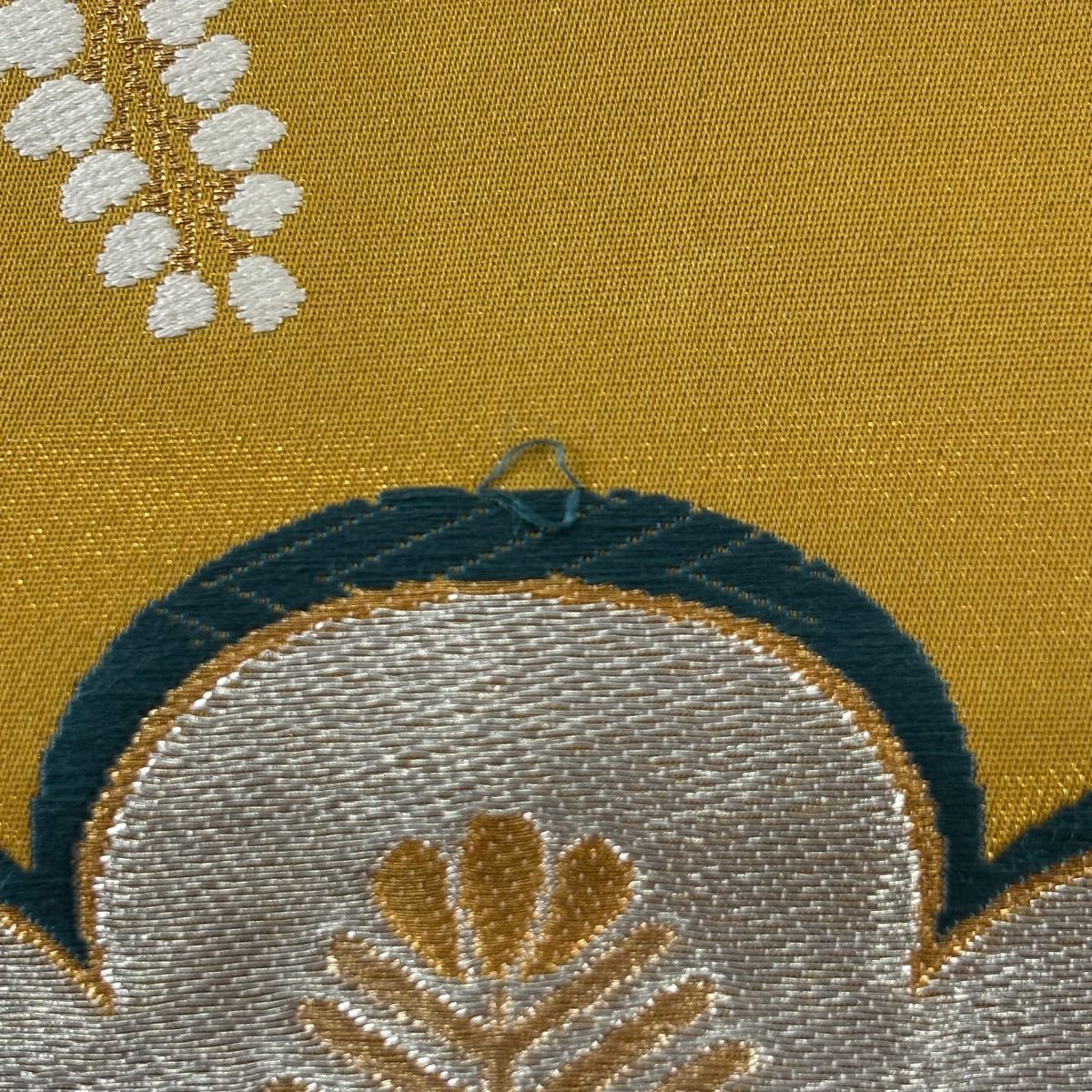 袋帯 秀品 笠松 桜 金銀糸 箔 金色 六通 正絹 【中古】 - メルカリ