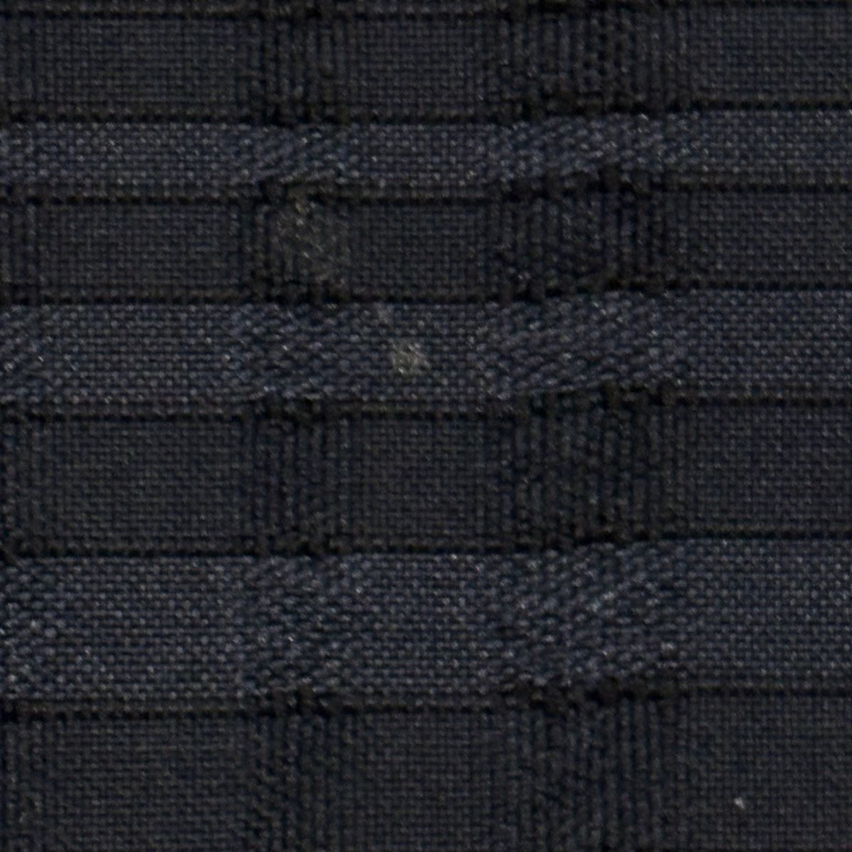 付下げ 身丈163cm 裄丈64cm M 袷 紬地 幾何学模様 格子 絞り 墨色 正絹
