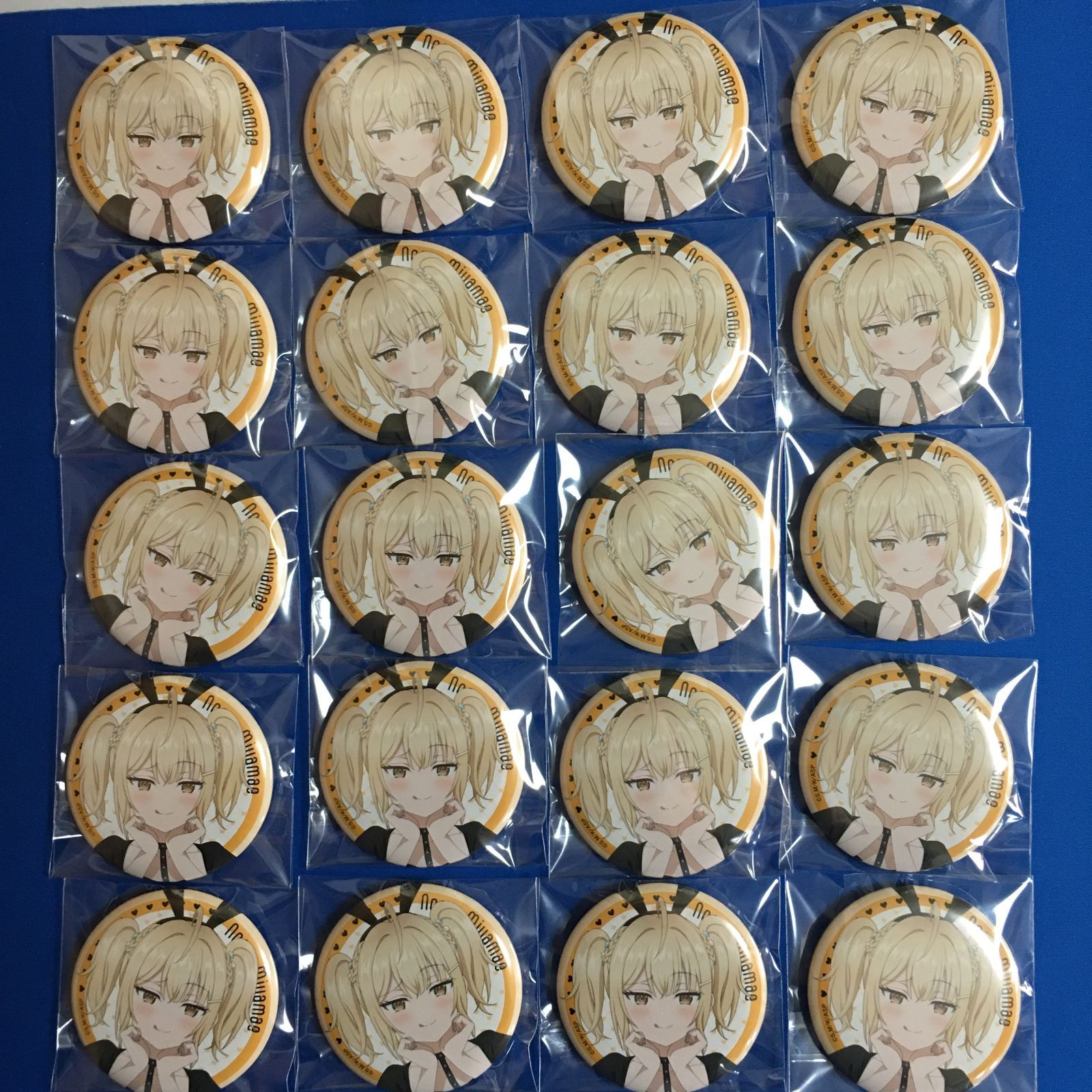 ロシデレ 缶バッジ 乃々亜 20個 時々ボソッとロシア語でデレる隣の