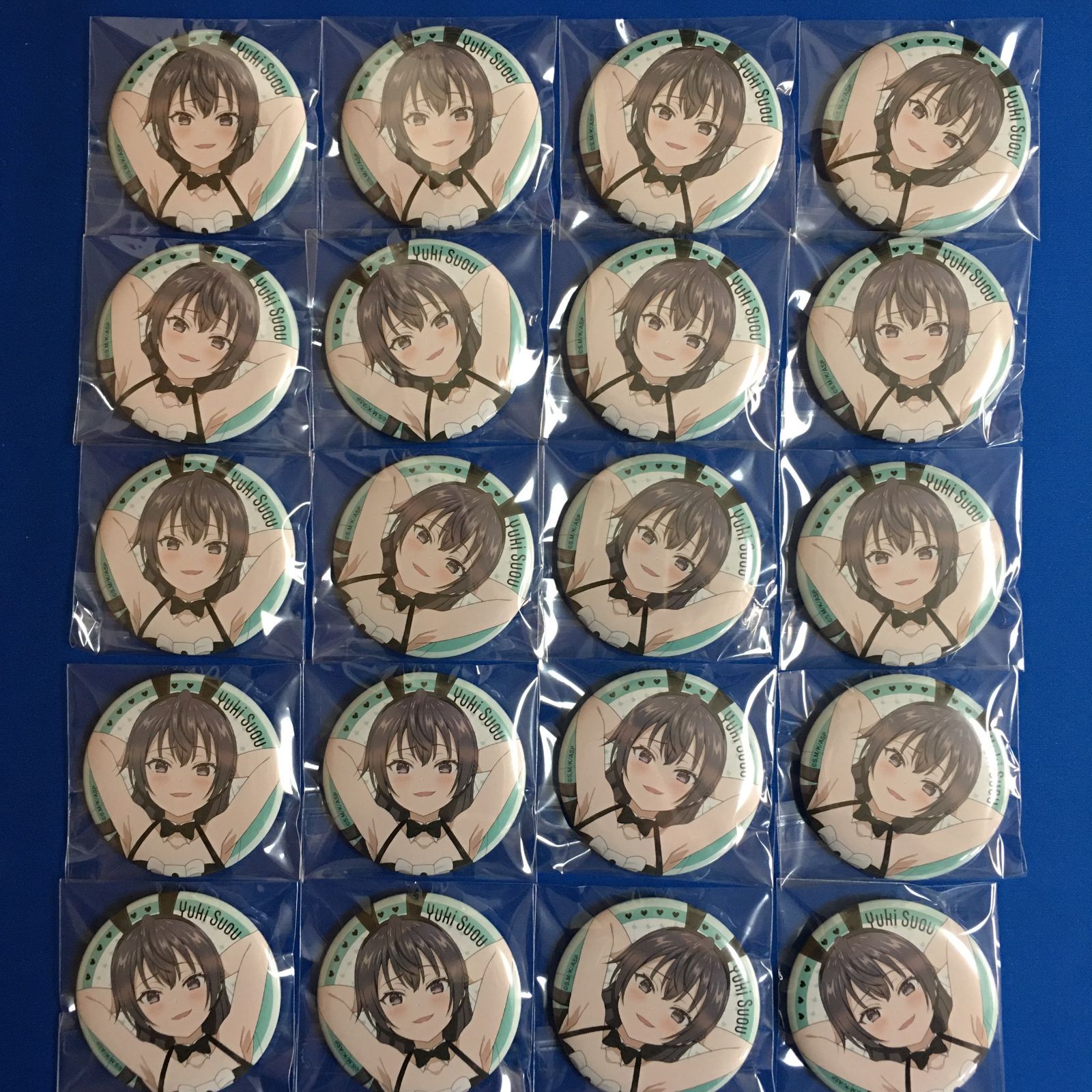 ロシデレ 缶バッジ 有希 20個 時々ボソッとロシア語でデレる隣の